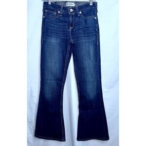 Ariat Real Denim Womens Size 16 Boot Cut Dark Wash Jeans